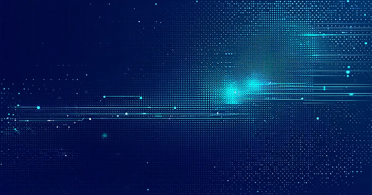 Abstract security visualization representing AI-based exam integrity analysis